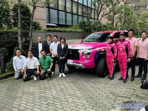 竹岡圭さんが率いる「圭rallyproject」、三菱・トライトンで XCRスプリントカップ北海道に参戦