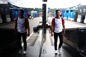 トヨタ平川亮、次乗りたいF1マシンは“ホンダ系”！？　ジョークで富士テスト沸かす「やっぱりハースが1番」とフォローも忘れず