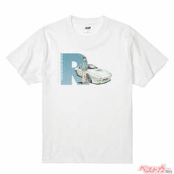 『頭文字D』高橋涼介Tシャツ登場！　白い彗星FC3Sデザイン