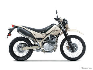 人気の“シェルパ”に新たな選択肢、足つき性を向上したカワサキ『KLX230シェルパS』発売