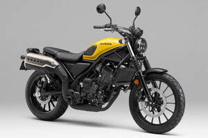 ホンダ、軽二輪スポーツ『CL250』を一部仕様変更。クラッチ操作不要のE-Clutch搭載タイプを追加