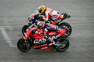 【MotoGP】アコスタ、雨のタイGP決勝で3位獲得「忍耐と粘りのレース。冷静でいることが一番大事だと言われていた」