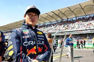 【角田裕毅を海外F1解説者が斬る】フェルスタッペンとの差を縮め、結果以上の内容だったメキシコ。朗報を招き寄せられるか