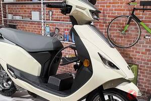 スズキが新型“スクーター”「e-アドレス」日本初公開！ 新たな「日常のアシ」は「原付二種」で超シンプルに！ 使い勝手のよい「新世代モデル」国内にも投入へ