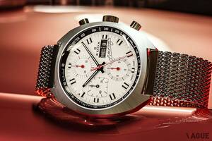 伝説のF1レーサーのクロノグラフを腕元に！ 300m防水を備えたネオ・ヴィンテージウォッチの実力とは