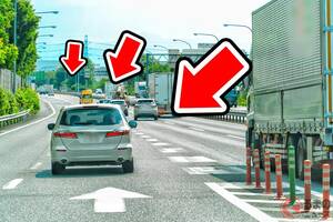 ズルい？ ズルくない？ 渋滞の先頭まで行って合流する「ファスナー合流」に“賛否両論”の声！ なぜ推奨なの!? 実証された「渋滞解消」効果とは