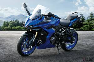 洗練の「ブルー＆グレー」を新採用！ スズキのスポーツツアラー「GSX-S1000GT」の2025年モデルは「快適な長距離ツーリング」をサポート