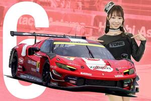 SUPER GTの「Team LeMans」をサポートするのは「TONE モタスポギャルズ」…城戸ひなのさんのクールな衣装に注目です