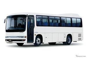いすゞ、中型観光バス『ガーラミオ』改良新型発売…法規対応で安全性向上