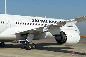 JALから「新たな特別デザイン機」出現…なにをアピール？ 機内も特別仕様に… 「かつての主力機」から継承