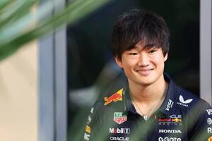 角田裕毅、今は他カテゴリーへの参戦を考えず「F1が僕の人生。レースに出られないのは辛いが、リザーブの経験を役立てる」