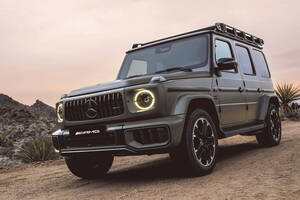 日本初のプロ装備を採用。メルセデスAMG G 63「オフロードプロ・エディション」を150台限定発売