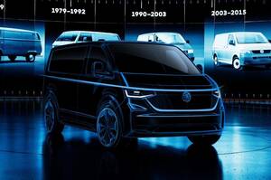 VWベストセラー商用車　新型「T7」トランスポーターは約620万円から　ディーゼル、PHEV、EVを導入