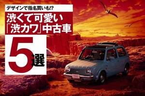 個性的デザインで魅せる、レトロな"渋カワ”中古車5選