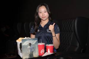 ウイリアムズ育成の松井沙麗、憧れの世界描いた映画『F1／エフワン』を観て「辿り着きたいという気持ちが高まった」