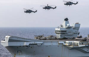 空母“史上最大規模”のステルス戦闘機を搭載！ 地中海に派遣し作戦能力の向上をアピールへ イギリス