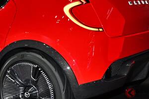 新型「マツダ2」!? 新たな「コンパクトカー」世界初公開！ 全長3.8m“ちいさなボディ”＆ネオ「オーセンティック」デザイン採用！ “大型ディスプレイ装備”の快適内装も魅力！ マツダ「ビジョンXコンパクト」とは？