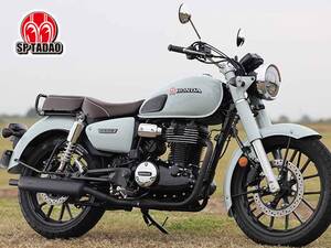 SP忠男から GB350C用「POWERBOXサイレンサー ブラックエディション」が発売！