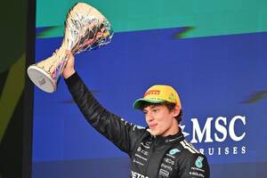 19歳の新人アントネッリ、自己最高2位フィニッシュ。未経験サーキットの方が速いのはなぜ？　メルセデス代表が考察