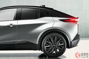 【欧州】トヨタ「新型C-HR」登場に反響殺到!? 「普通にカッコいい」「需要ある」 ちょっと大きい全長4.5m“クーペ”ボディ×最新「ハンマーヘッド顔」採用！ ワンランク上の「プラス」とは
