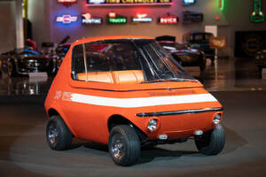 GMが作ったおむすび型の可愛いマイクロEVを知ってる？ オープン走行も可能なコンセプトカー「XP 512E」とは