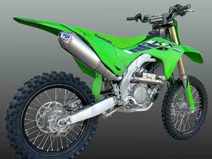 テックサーフから KX250（25）用フルエキゾーストマフラー「Super Moto MX／スーパーモト エムエックス」が発売！
