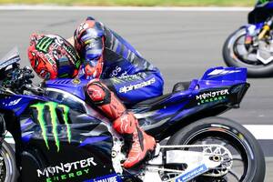 【MotoGP】クアルタラロ、3年ぶり勝利目前でトラブルリタイアの悲劇「走りは希望になるけど、起きた事は最悪だ」