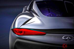 日産の「高級“MR”スポーツカー」!? 「直3」エンジン搭載の「“402馬力”モデル」！ 全長4.4m級の“コンパクトボディ”もイイ米国の「インフィニティ エマージ」とは