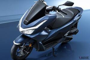 新形状のヘッドライトでフロントマスク一新！ ホンダの“原付二種”スクーター「PCX」と“軽二輪”スクーター「PCX160」に2025年モデルが登場