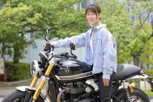 「まるで、ちょっと気になる王子様みたい」トライアンフの高級モデル「スピードツイン1200RS」試乗 見た目のトラッドさと走りのモダンさに驚愕～小野木里奈の○○○○○日和～