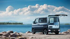 軽バンとは思えない広々空間！12Vクーラー搭載、夏の車中泊も快適な新型キャンパー