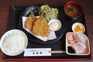 日本海の鯵はどんな味？　境港市の水産会社直営『お食事処　しんわ』へ　味しいアジフライを求めて走る旅