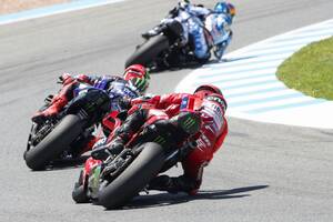 【MotoGP】マルケスの転倒原因、バニャイヤに心当たりアリ？「他のマシンの後ろにつくと、ロックしてしまうんだ」