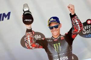 【MotoGP】クアルタラロ、560日ぶり表彰台は「嬉しすぎる」しかしヤマハ復活とは限らない？　次戦に向け冷静な目