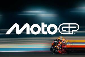 MotoGP、来季から使用の新ロゴマークを発表。頭文字の“M”は2台でバトルするバイクをイメージ