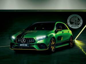 最後の特別仕様車はひときわ鮮やか！「Mercedes-AMG A 45 S 4MATIC+」に「Final Edition」が登場