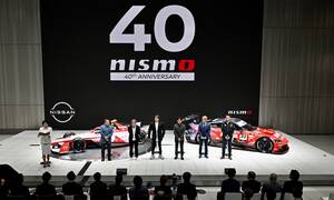 NISMOが誕生40周年！ レジェンドドライバーの長谷見昌弘、星野一義、近藤真彦らが祝福！ 歴史を彩るレーシングカーも大集合。