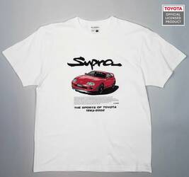 カジュアルに着こなせる！トヨタ・スープラのデザインTシャツ発売 キャムショップ