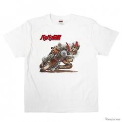 80年代バイクカルチャーの象徴「バリバリ伝説」グラフィックTシャツ登場
