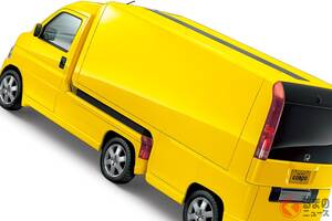 全長5mの「“6輪”軽バン」!? 斬新すぎるホンダの“魔改造”「軽商用車」がスゴかった！ 遊び心MAXな“トレーラー”コンセプト「アクティ・コンポ」とは