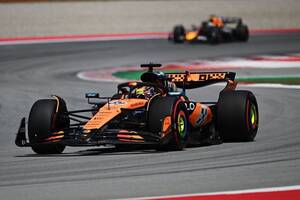 F1スペイン決勝速報｜ピアストリ、終盤の混乱尻目に今季5勝目！　角田裕毅は13位