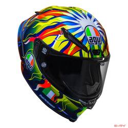 【AGV】バレンティーノ・ロッシ選手がFIA世界耐久選手権で使用したレプリカヘルメット「PISTA GP RR SOLELUNA 2025」を限定発売！