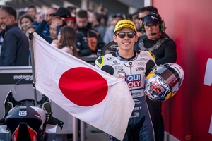 【MotoGP第20戦バレンシアGP】佐々木歩夢選手　Moto3ラストレースでの優勝に流した涙