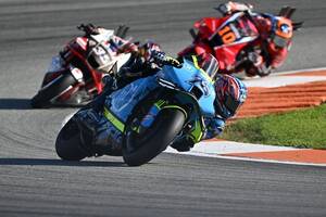 【MotoGP】小椋藍、ルーキーイヤー最終戦は悔しい転倒リタイア「こうした形で終えるのは望んでいなかった」