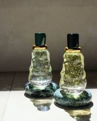 ボッテガ・ヴェネタの「香りのイントレチャート」をテーマにした新フレグランスコレクション