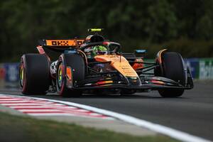【詳細レポート】レッドブル角田裕毅、グリップ不足訴え17番手。マクラーレンが1-2｜F1ハンガリーGP FP1