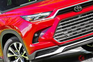 約620万円から！ トヨタ「新“3列・8人乗り”SUV」発表！ 全長5.1m級「“堂々”サイズ」の上級モデル！ 大“開口”グリルも超カッコいい「グランドハイランダー」2026年モデル 米国で今秋発売へ