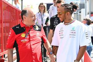 40歳になっても大丈夫。フェラーリF1代表、来季加入のハミルトンに全幅の信頼「チャンピオン経験者のノウハウが、我々には重要」