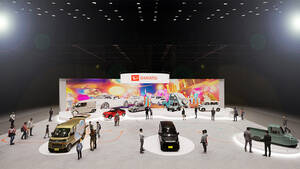 【Japan Mobility Show 2025】ダイハツが「ミゼットX」「K-OPEN」「K-VISION」「KAYOIBAKO-K」などのコンセプトカーを出展