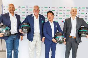 ホンダ、アストンマーティン、アラムコ、バルボリンが強力タッグ。F1新時代に向けて技術協力協定を締結